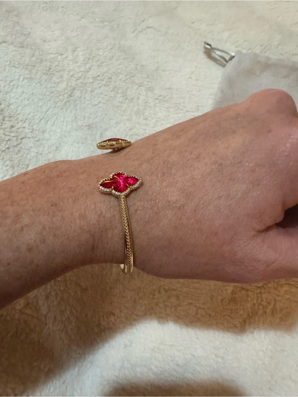 Bracelet with pouch